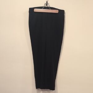 White House Black Market Classic Black Cropped Pants